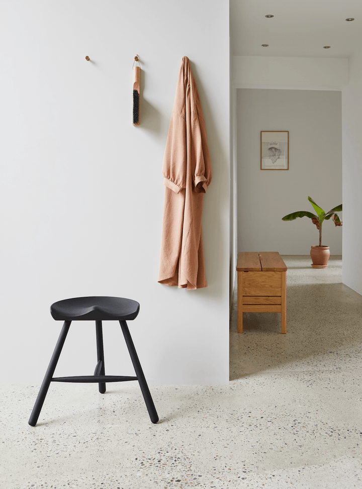 Shoemaker Chair™ - Form + Refine - Chairs - Large - Black - Stained Beech - HORNE