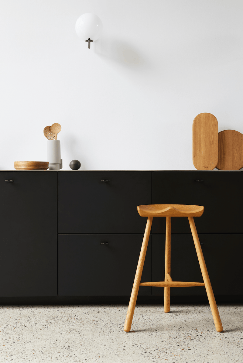 Shoemaker Chair™ - Form + Refine - Chairs - Small - Black - Stained Beech - HORNE