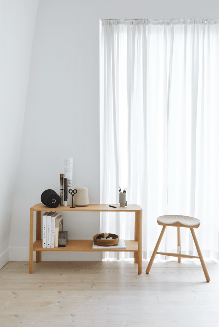 Shoemaker Chair™ - Form + Refine - Chairs - Large - Black - Stained Beech - HORNE
