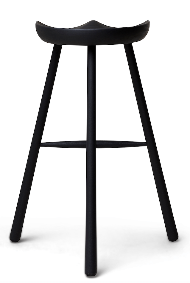 Shoemaker Chair™ - Form + Refine - Chairs - Large - Black - Stained Beech - HORNE