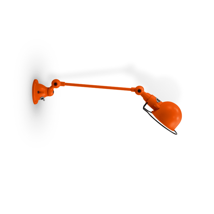 Signal 1 - Arm Wall Sconce - SI301 - Glossy Finish - Jielde - Wall Sconces - Orange - RAL2004 - No Switch - HORNE