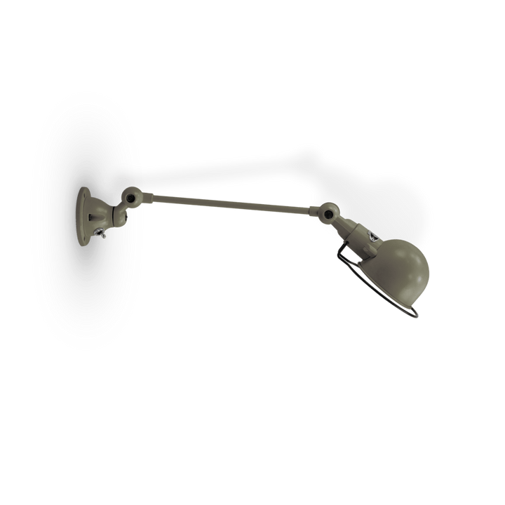 Signal 1 - Arm Wall Sconce - SI301 - Glossy Finish - Jielde - Wall Sconces - Khaki - RAL7002 - No Switch - HORNE