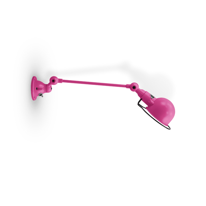 Signal 1 - Arm Wall Sconce - SI301 - Glossy Finish - Jielde - Wall Sconces - Pink - RAL4003 - No Switch - HORNE