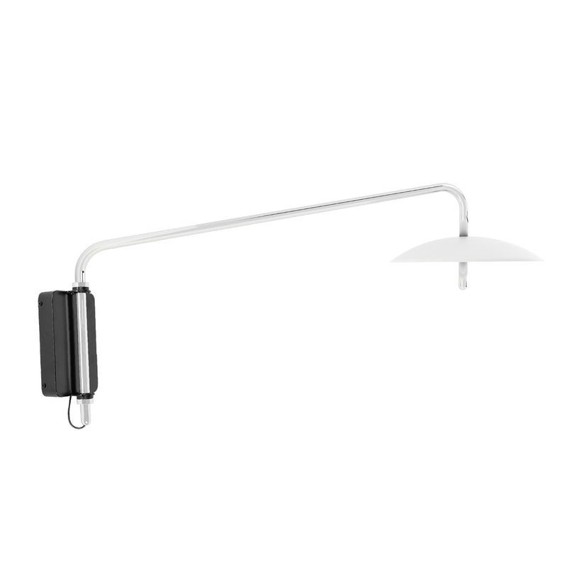 Signal Arm Sconce Short - Hardwired - Souda - Wall Sconces - Brass - 2700K - Warm White - HORNE