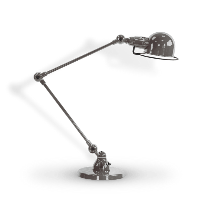 Signal Desk Lamp - SI333 - Jielde - Table + Task - Glossy - Brushed Steel - HORNE