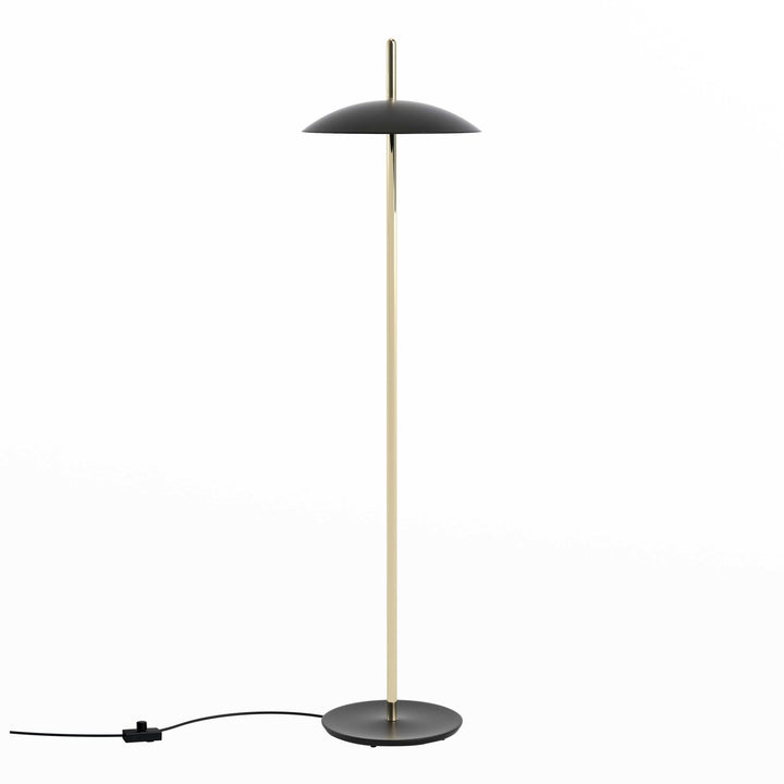 Signal Floor Lamp - Souda - Floor Lamps - Black x Brass - 2700K - Warm White - HORNE