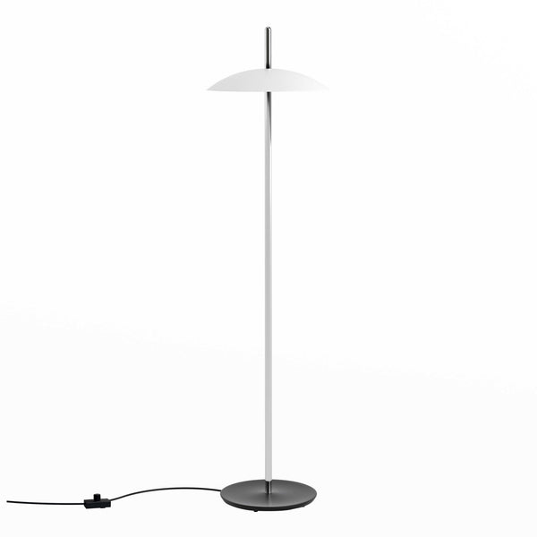 Signal Floor Lamp - Souda - Floor Lamps - White x Nickel - 2700K - Warm White - HORNE