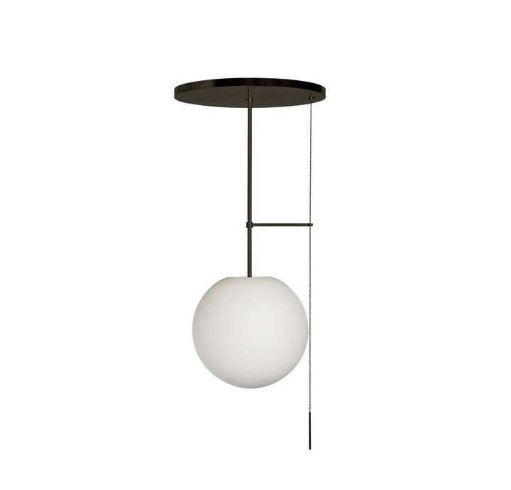 Signal Globe - Workstead - Ceiling Lights - Hewn Brass - With Pull Chain - HORNE