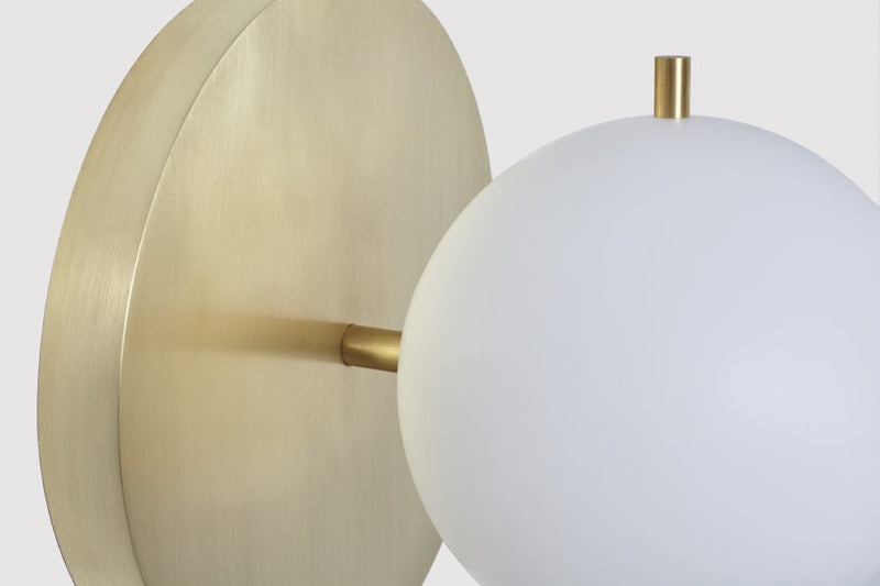 Signal Sconce - Workstead - Wall Sconces - Hewn Brass - With Pull Chain - HORNE