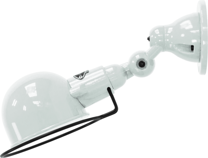 Signal Wall Sconce - SI300 - Glossy Finish - Jielde Wall Sconces - With Switch - White - HORNE