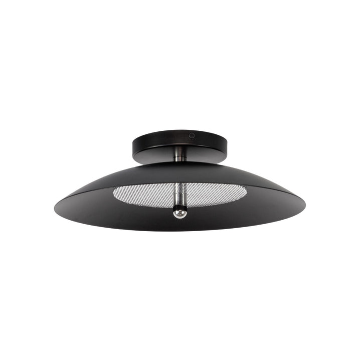 Signal Wall/Ceiling Light - Flush Mount - Souda - Ceiling Lights - Black - Nickel - 2700K - Warm White - HORNE
