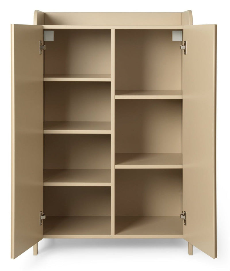 Sill Cupboard Low - Ferm Living - Storage + Organization - Dark Stained Oak - HORNE