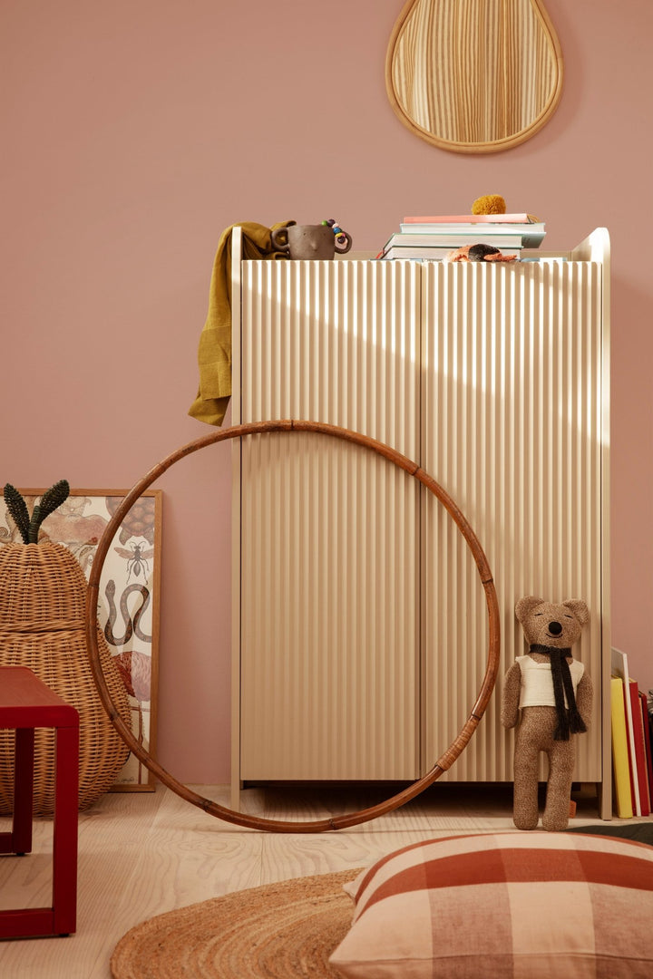 Sill Cupboard Low - Ferm Living - Storage + Organization - Cashmere - HORNE