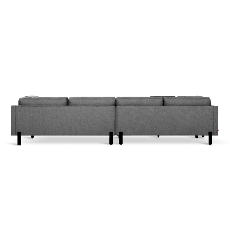 Silverlake XL Sectional - Gus* Modern - Sofas - Andorra Pewter - Left Facing - HORNE