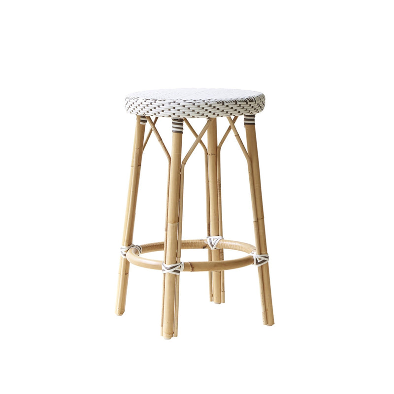 Simone Counter Stool - Sika Design - Stools + Benches + Ottomans - Black / Black Dots - HORNE