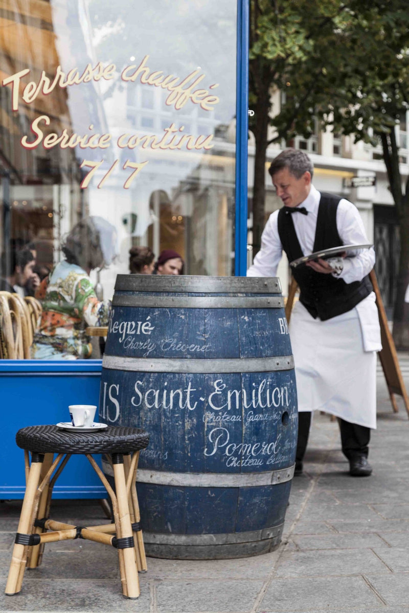Simone Dining Stool - Sika Design - Stools + Benches + Ottomans - Black / Black Dots - HORNE
