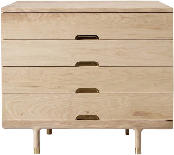 Simple 4 - Drawer Dresser - Kalon Studios - Dressers - Ash - HORNE