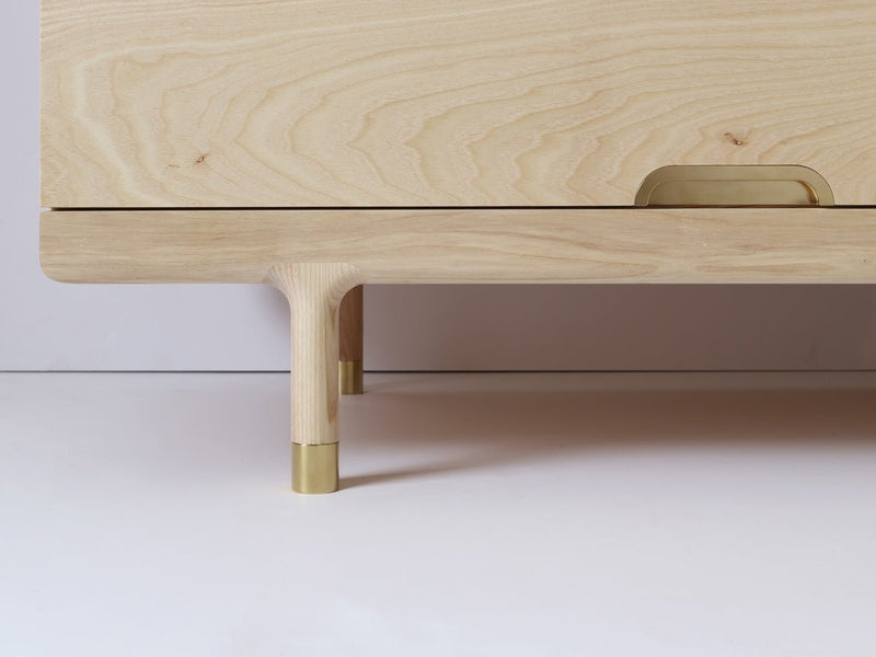 Simple 4 - Drawer Dresser - Kalon Studios - Dressers - Ash - HORNE