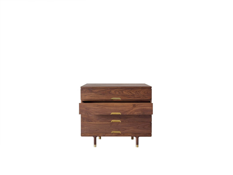 Simple 4 - Drawer Dresser - Kalon Studios - Dressers - Ash - HORNE