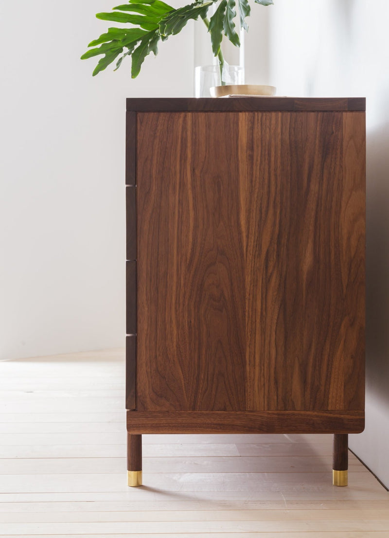 Simple 4 - Drawer Dresser - Kalon Studios - Dressers - Ash - HORNE