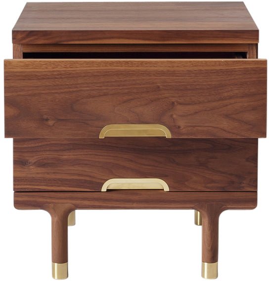 Simple Side Table - Walnut - Kalon Studios - Bedside Tables - HORNE