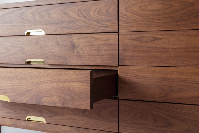 Simple Dresser - Walnut - Kalon Studios - Dressers - HORNE