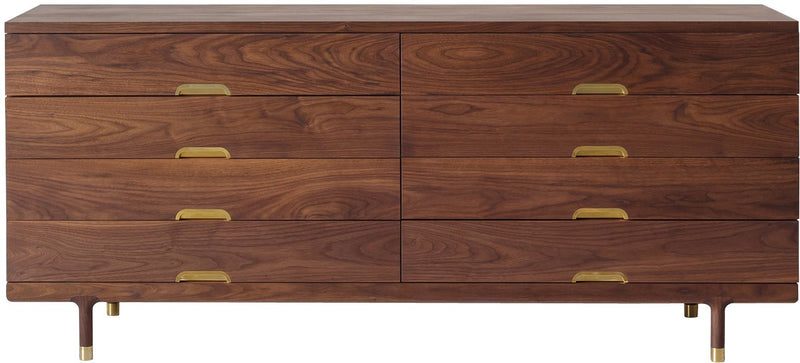Simple Dresser - Walnut - Kalon Studios - Dressers - HORNE