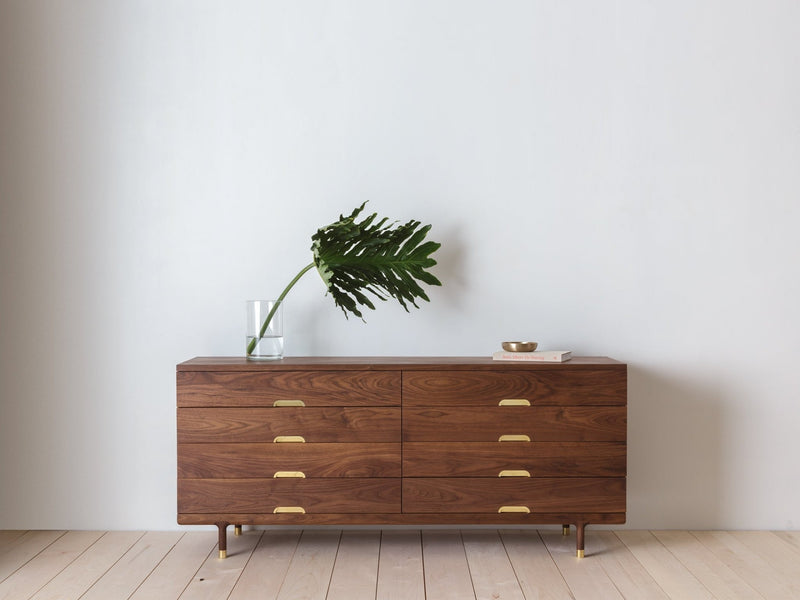 Simple Dresser - Walnut - Kalon Studios - Dressers - HORNE