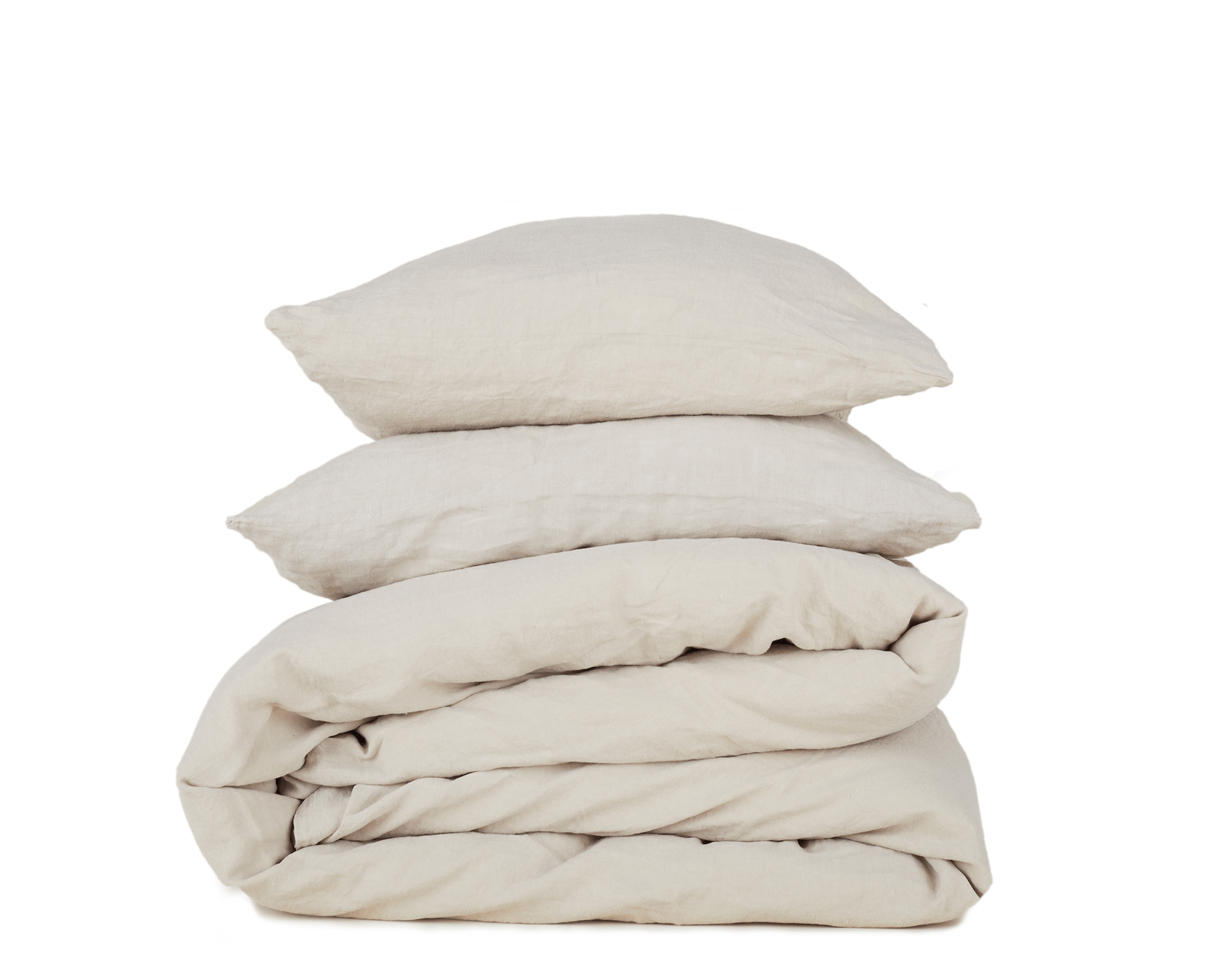 Hawkins New York Simple Linen Fitted Sheet - Petal | Size: King