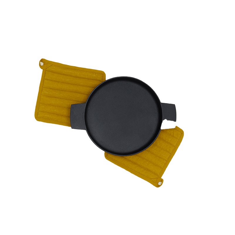 Simple Linen Potholder - Set of 2 - Hawkins New York - Kitchen Tools - Ivory - HORNE