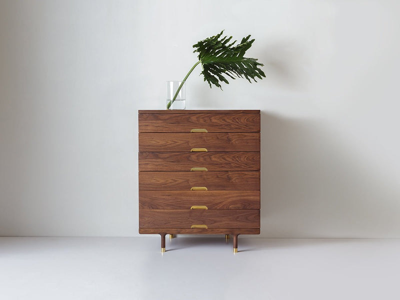 Simple Tallboy Dresser - Kalon Studios - Dressers - Ash - HORNE