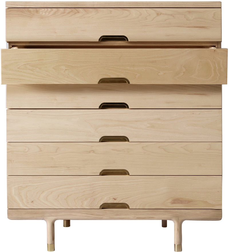 Simple Tallboy Dresser - Kalon Studios - Dressers - Ash - HORNE