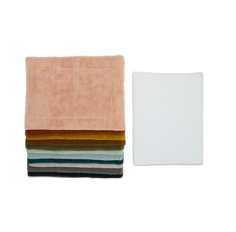 Simple Terry Bathmat - Hawkins New York - Bath - White - HORNE