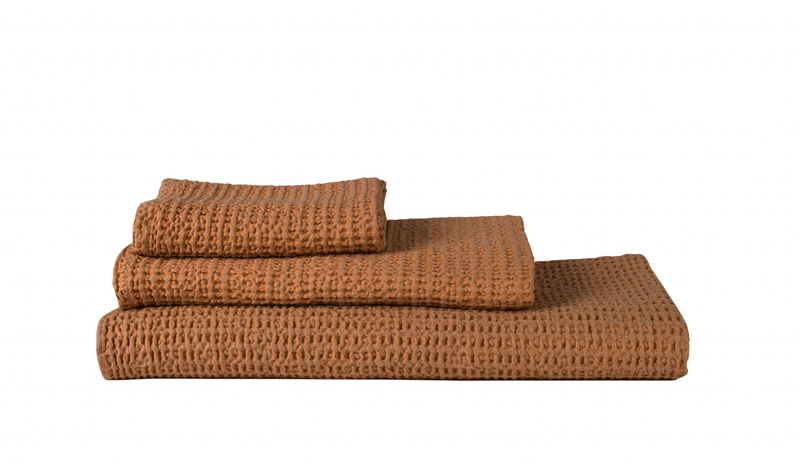 Simple Waffle Towels - Hawkins New York - Bath - Washcloth - White - HORNE