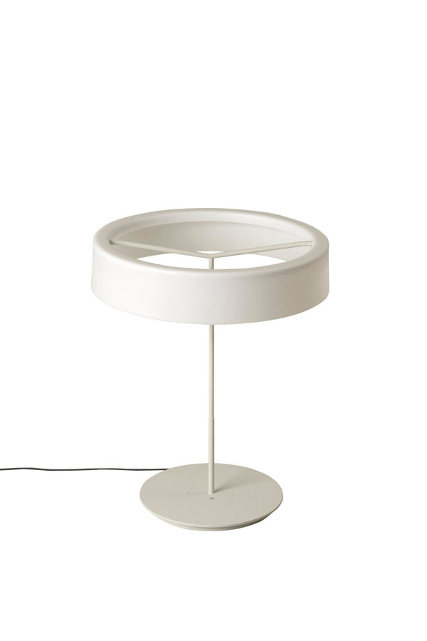 Sin Table Lamp - Large - Santa & Cole - Table + Task - White Grey - White Opal Methacrylate - HORNE