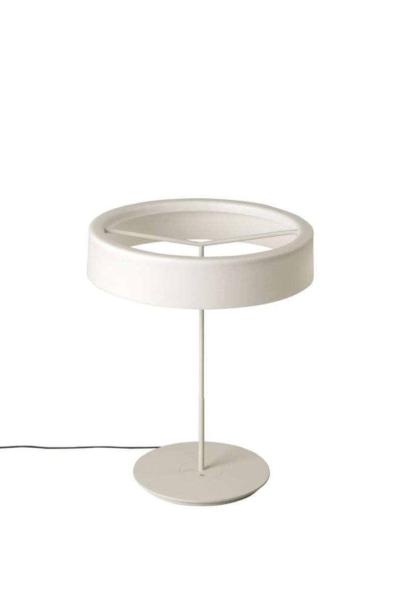 Sin Table Lamp - Large - Santa & Cole - Table + Task - White Grey - White Opal Methacrylate - HORNE