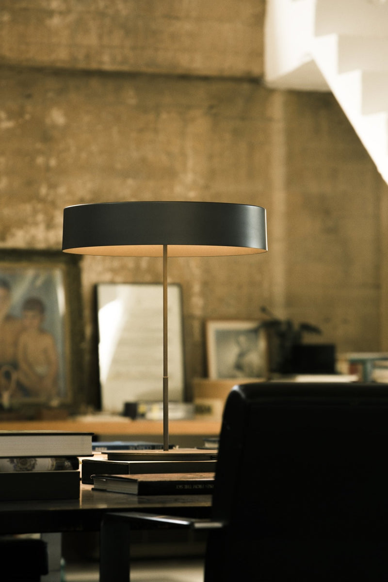 Sin Table Lamp - Large - Santa & Cole - Table + Task - White Grey - White Opal Methacrylate - HORNE