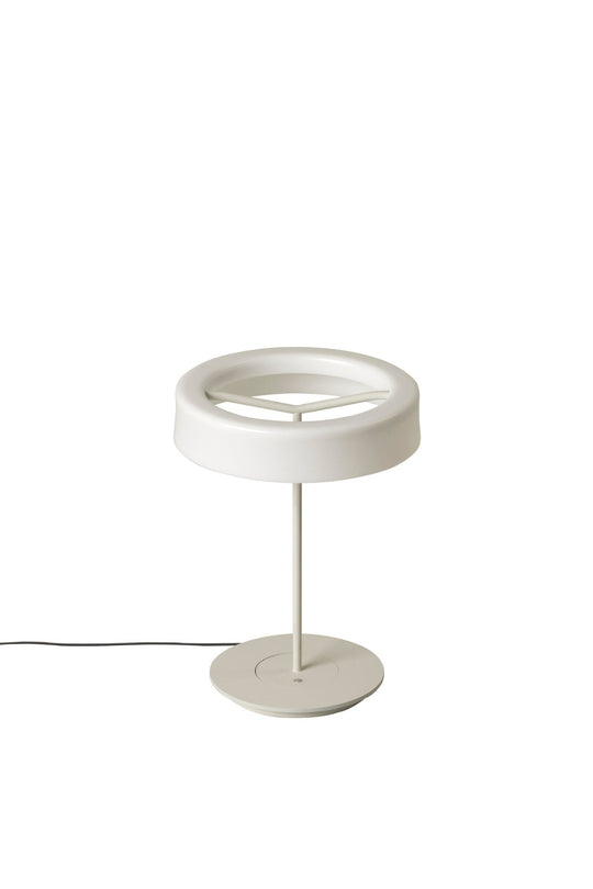 Sin Table Lamp - Small - Santa & Cole - Table + Task - White Grey - White Opal Methacrylate - HORNE