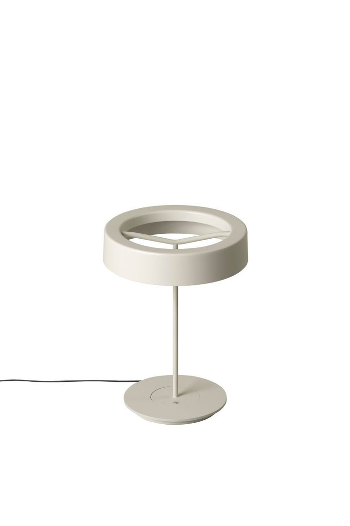 Sin Table Lamp - Small - Santa & Cole - Table + Task - White Grey - White Grey Aluminum - HORNE