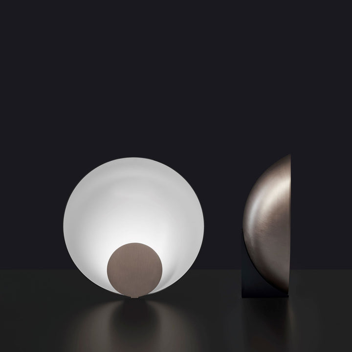 Siro Table Lamp - Oluce - Table + Task - Small - Gold - HORNE