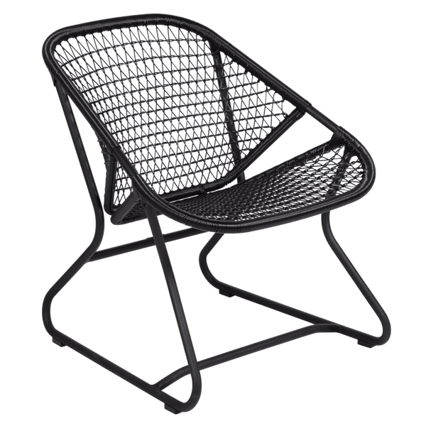 Sixties Armchair - Fermob - Outdoor Furniture - Liquorice - HORNE