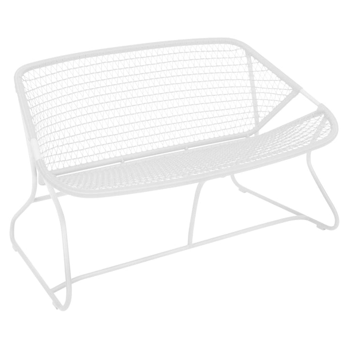 Sixties Bench - Fermob - Outdoor Furniture - Cotton White - HORNE
