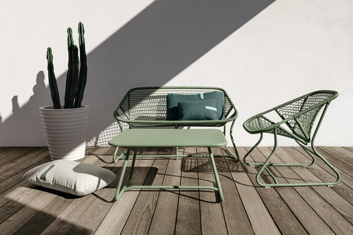 Sixties Bench - Fermob - Outdoor Furniture - Red Ochre - HORNE