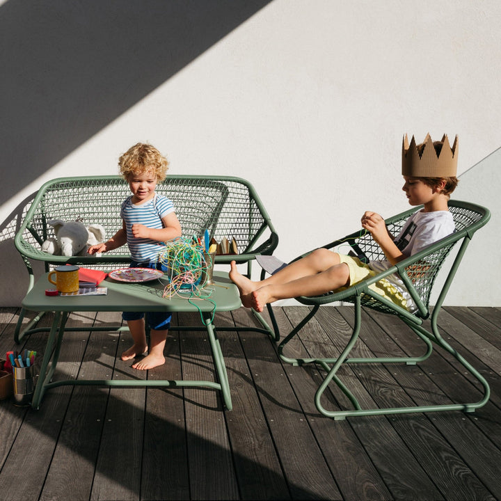 Sixties Bench - Fermob - Outdoor Furniture - Red Ochre - HORNE