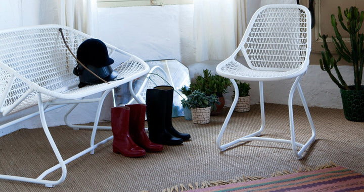 Sixties Bench - Fermob - Outdoor Furniture - Red Ochre - HORNE