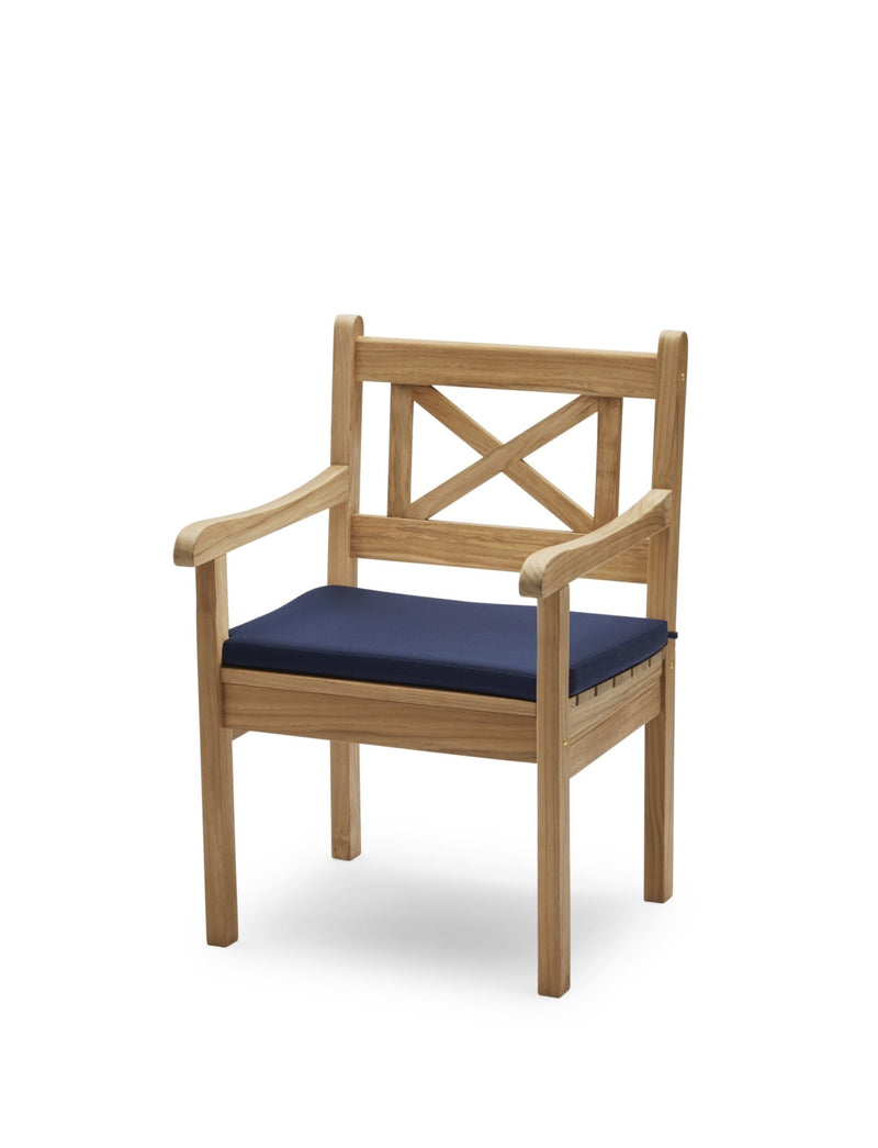 Skagen Chair Cushion - Skagerak by Fritz Hansen - Outdoor Furniture - Golden Yellow Stripe - HORNE