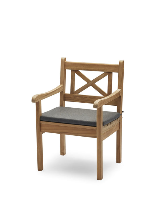 Skagen Chair Cushion - Skagerak by Fritz Hansen - Outdoor Furniture - Charcoal - HORNE