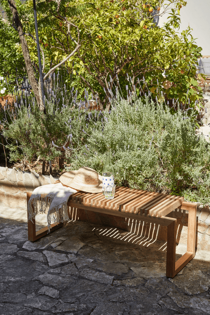 Cutter Bench 48" - Skagerak by Fritz Hansen - Outdoor Furniture - Oak - HORNE