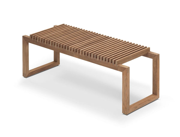 Cutter Bench 48" - Skagerak by Fritz Hansen - Outdoor Furniture - Teak - HORNE