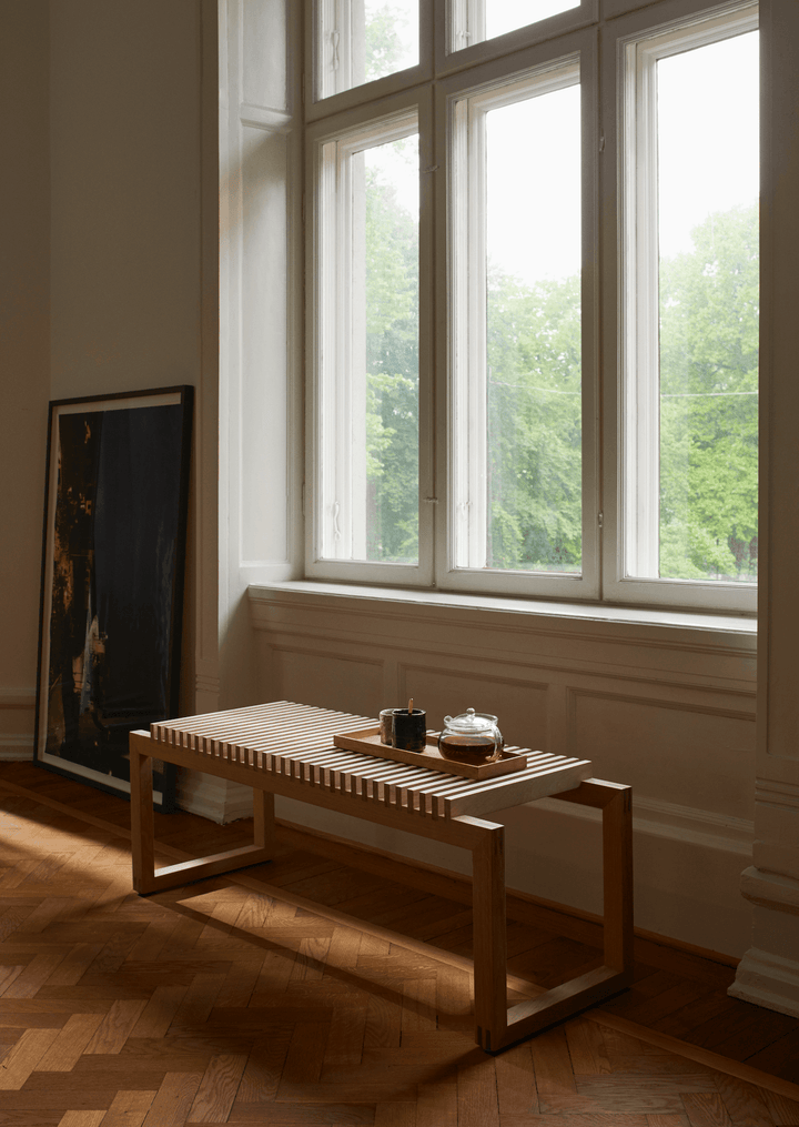 Cutter Bench 48" - Skagerak by Fritz Hansen - Outdoor Furniture - Oak - HORNE